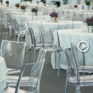 Au&szlig;ergew&ouml;hnliche Galabestuhlung 